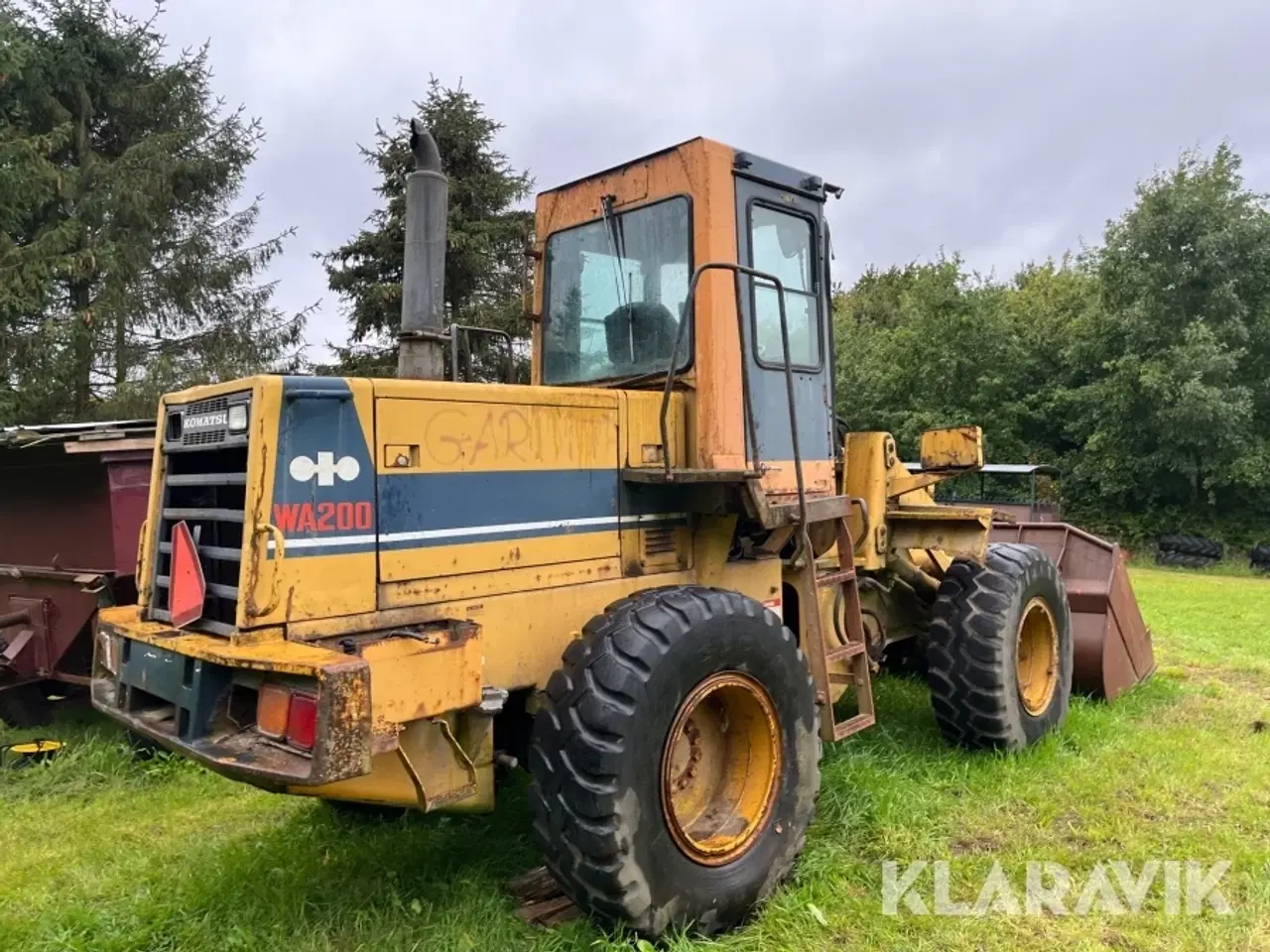 Billede 3 - Gummiged Komatsu WA200-1