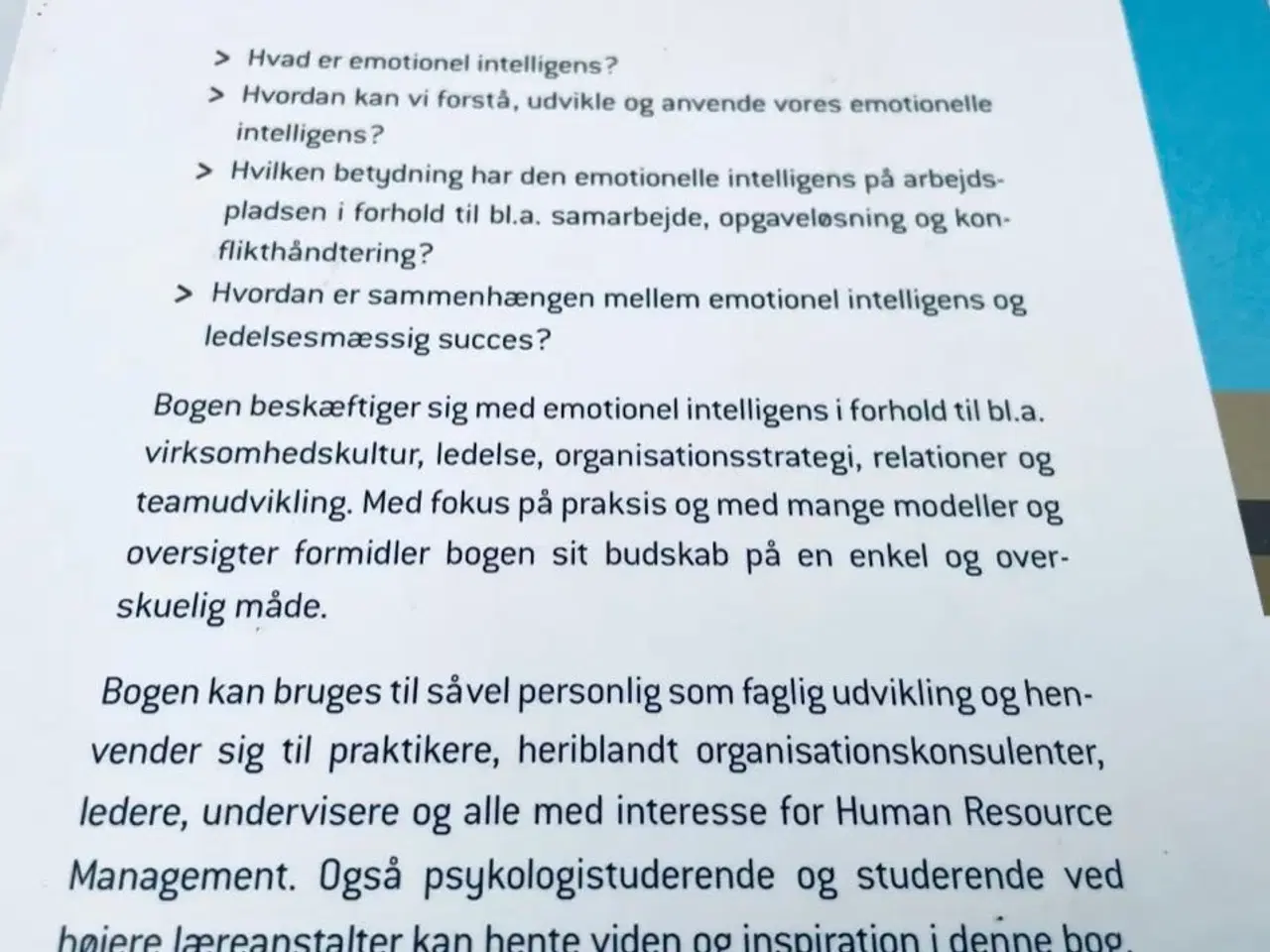Billede 4 - Emotionel intelligens i organisationer