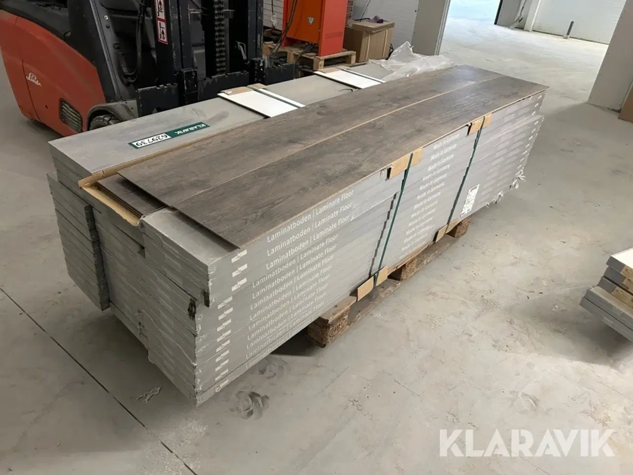 Billede 1 - Laminat gulv HARO Oak Bergamo Carbon 104 m2