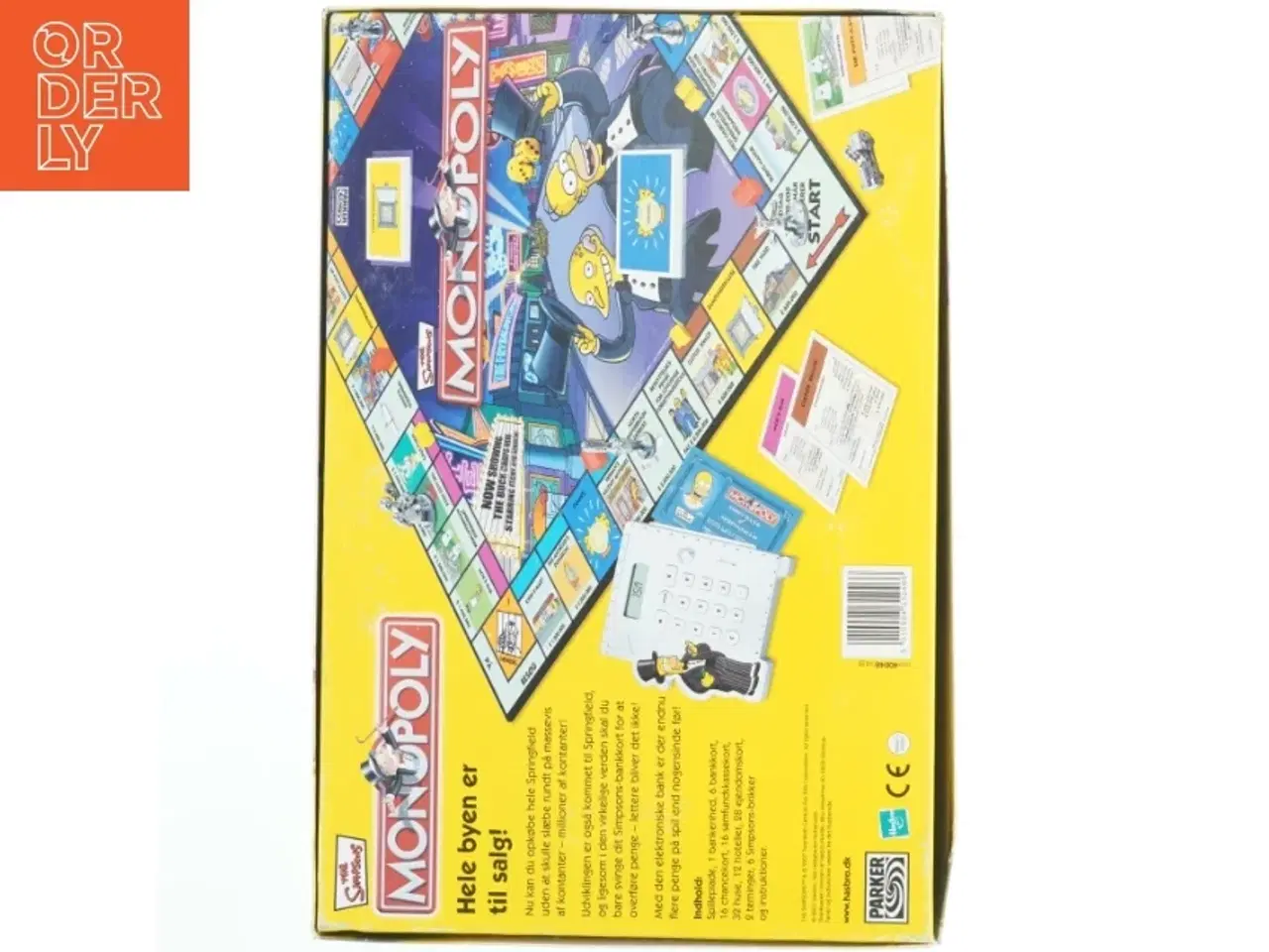 Billede 3 - Monopoly: The Simpsons Edition brætspil fra Parker (str. 40 x 26,5 cm)