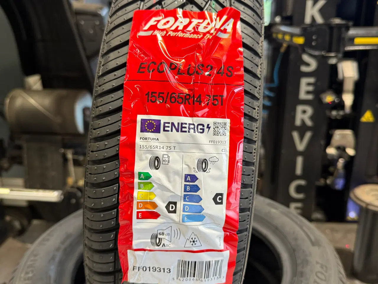 Billede 2 - Fortuna ecoplus 4s helårsdæk 155/65 14
