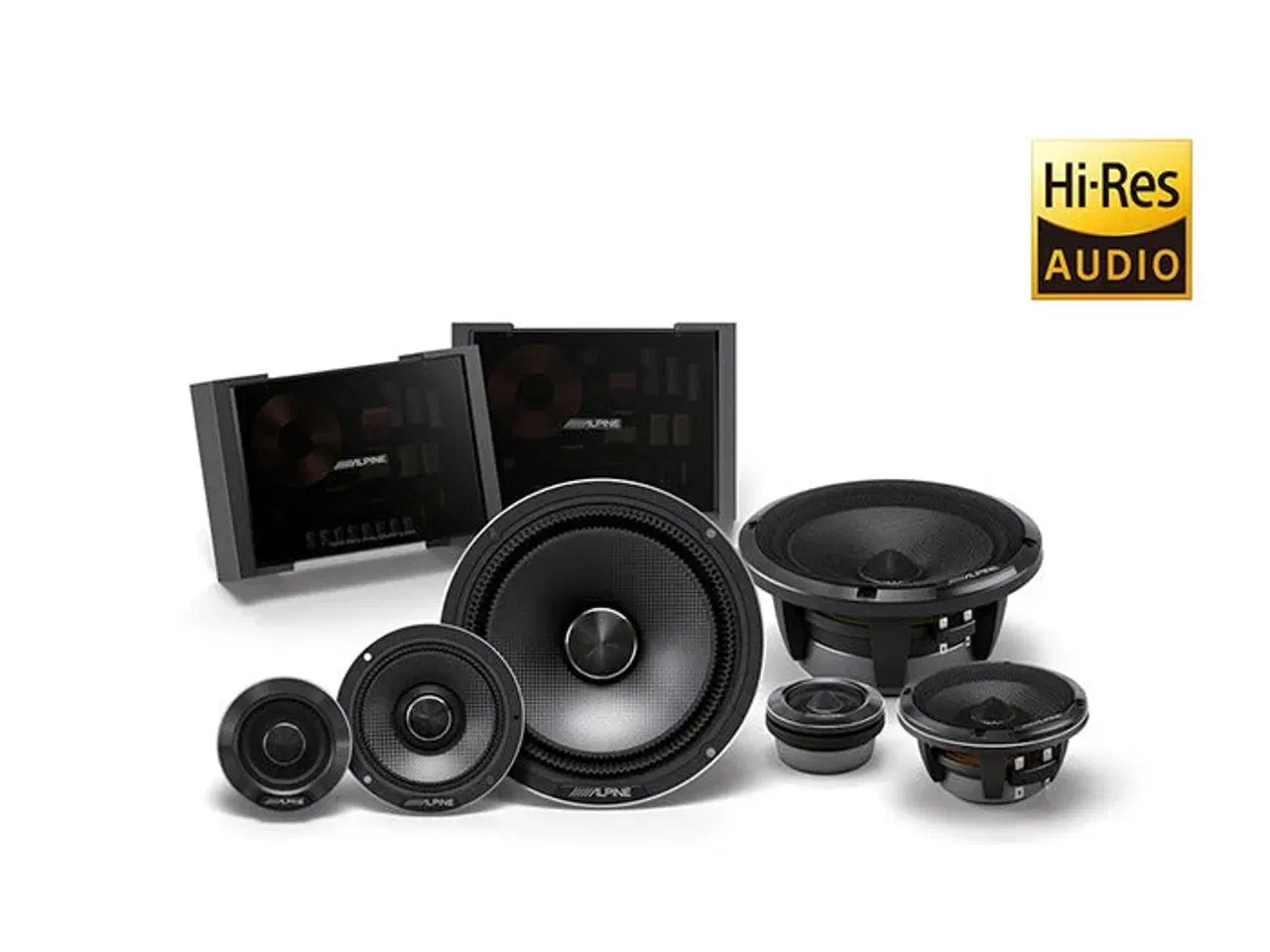 Billede 1 - Alpine status HDZ-653 6,5" 3vejs komponent højttalersæt