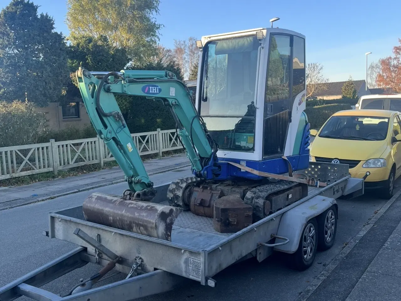 Billede 1 - 2000kg Minigraver Udlejes