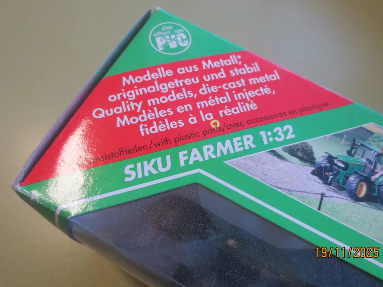 Billede 2 - 1 stk Ny Modeltraktor John Deere 5820 