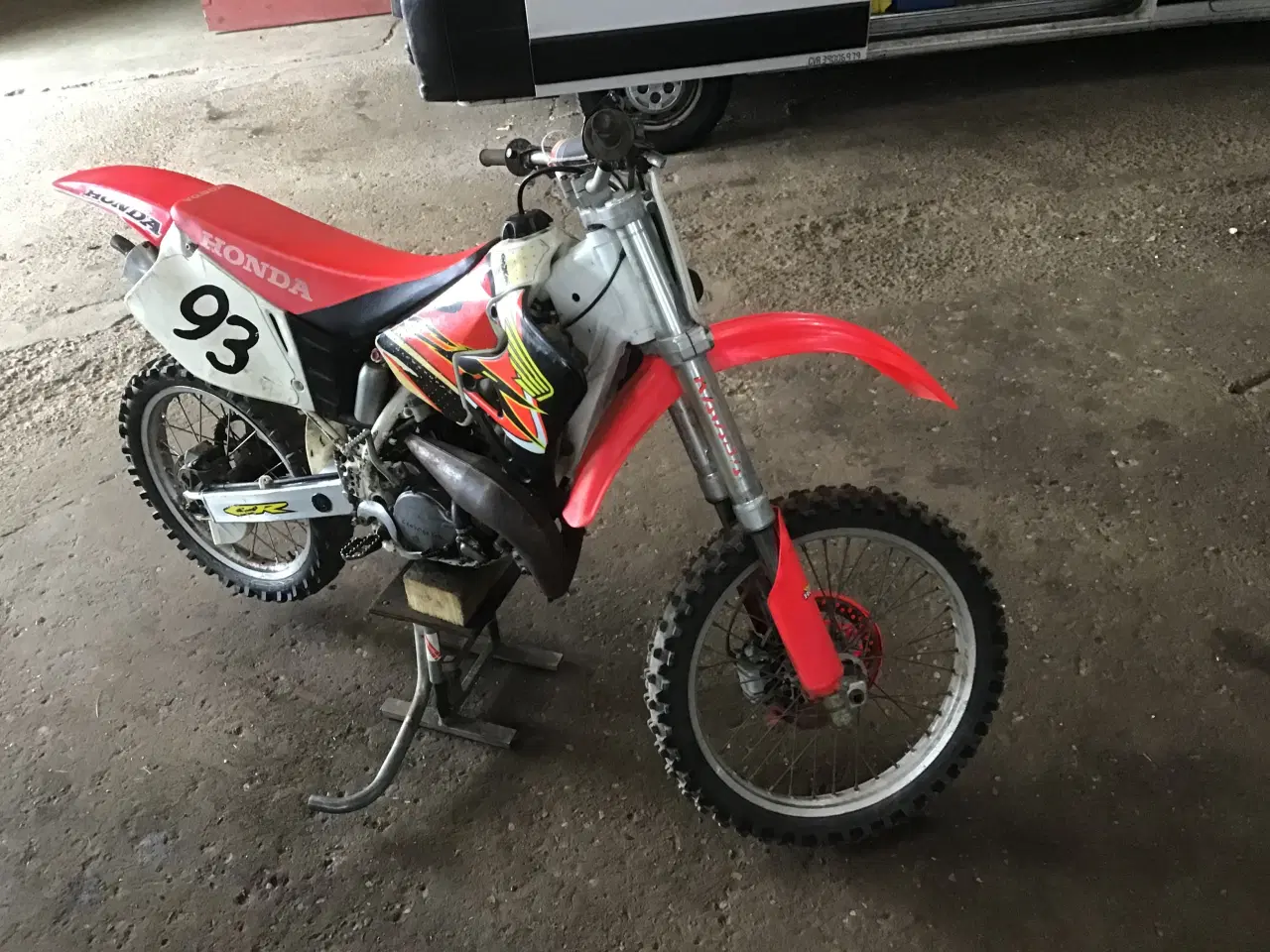 Billede 2 - Honda cr 125 cc  2 takts maskine
