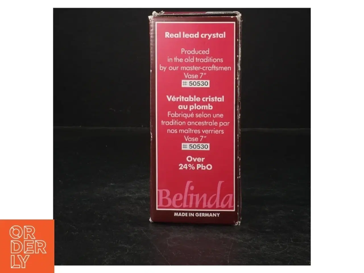 Billede 3 - Belinda krystalvase fra Anna Hütte (str. 17 cm)