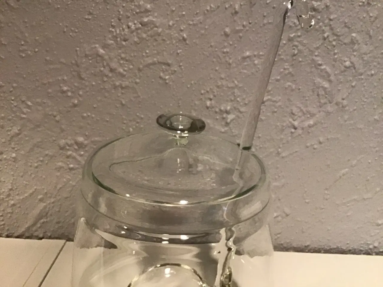 Billede 3 - Punchbowle med glaslåg og glas øseske