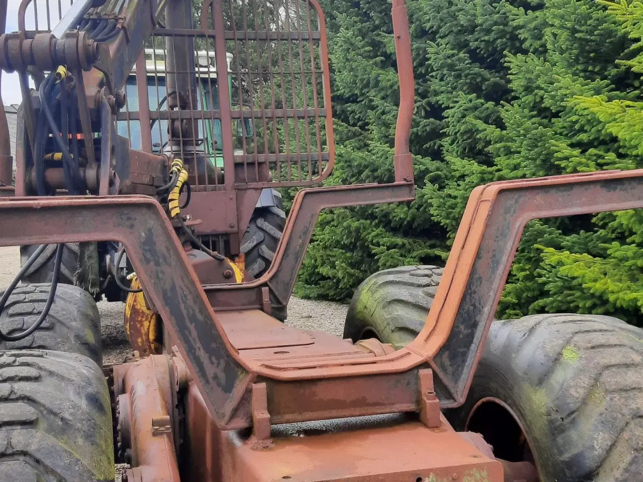 Billede 4 - - - - Skovvogn / med kran og grab / høj kapacitet