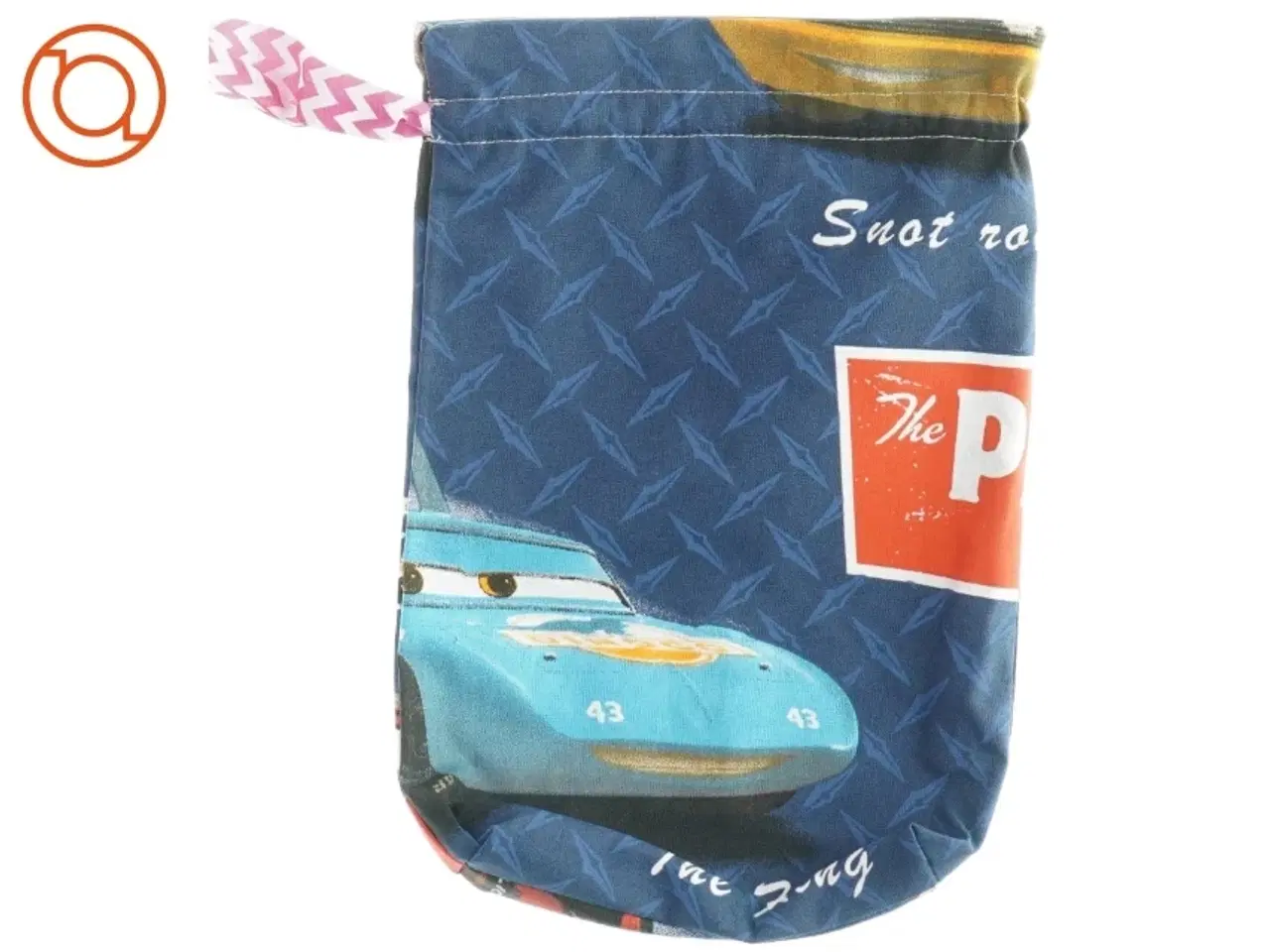 Billede 1 - Biler stofpose  (str. LB 26 x 19 cm)