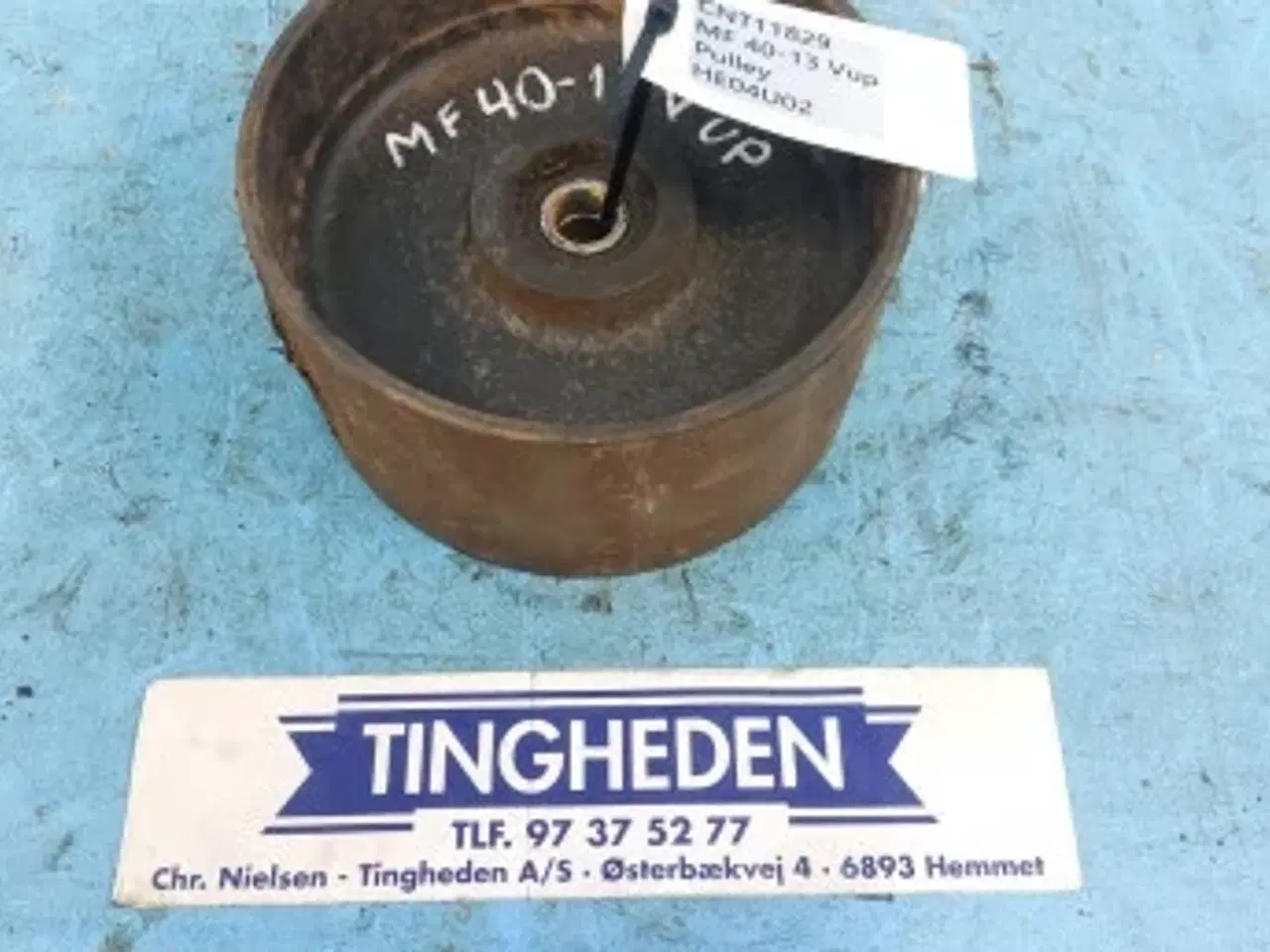 Billede 1 - Massey Ferguson 40 Strammerulle 105mm D28780486