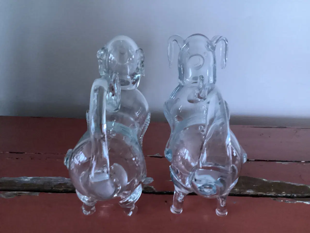 Billede 2 - Snapse hunde- karafler, glas hunde