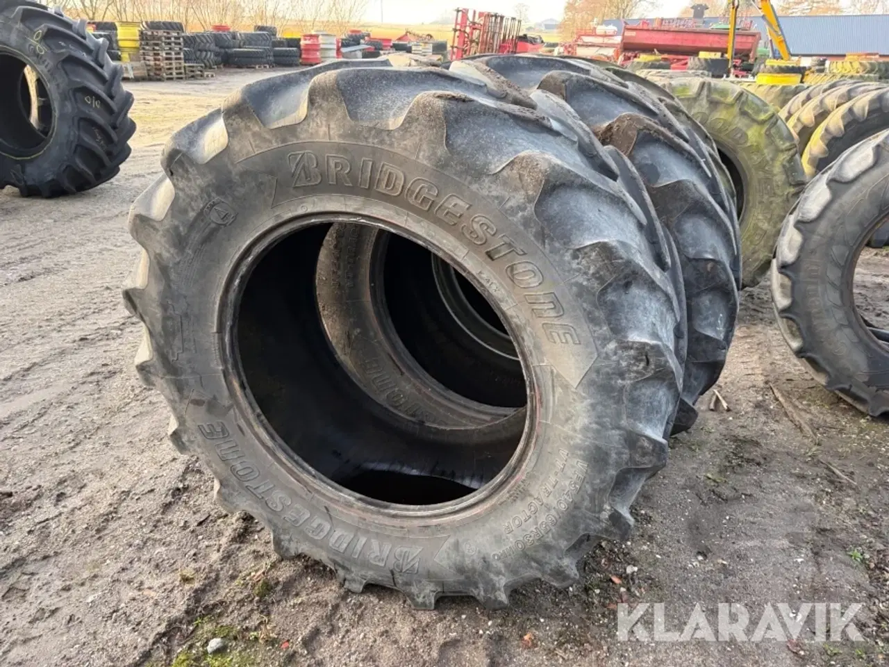 Billede 6 - Landbrugsdæk Continental / Bridgestone 540/65R30 3 styk
