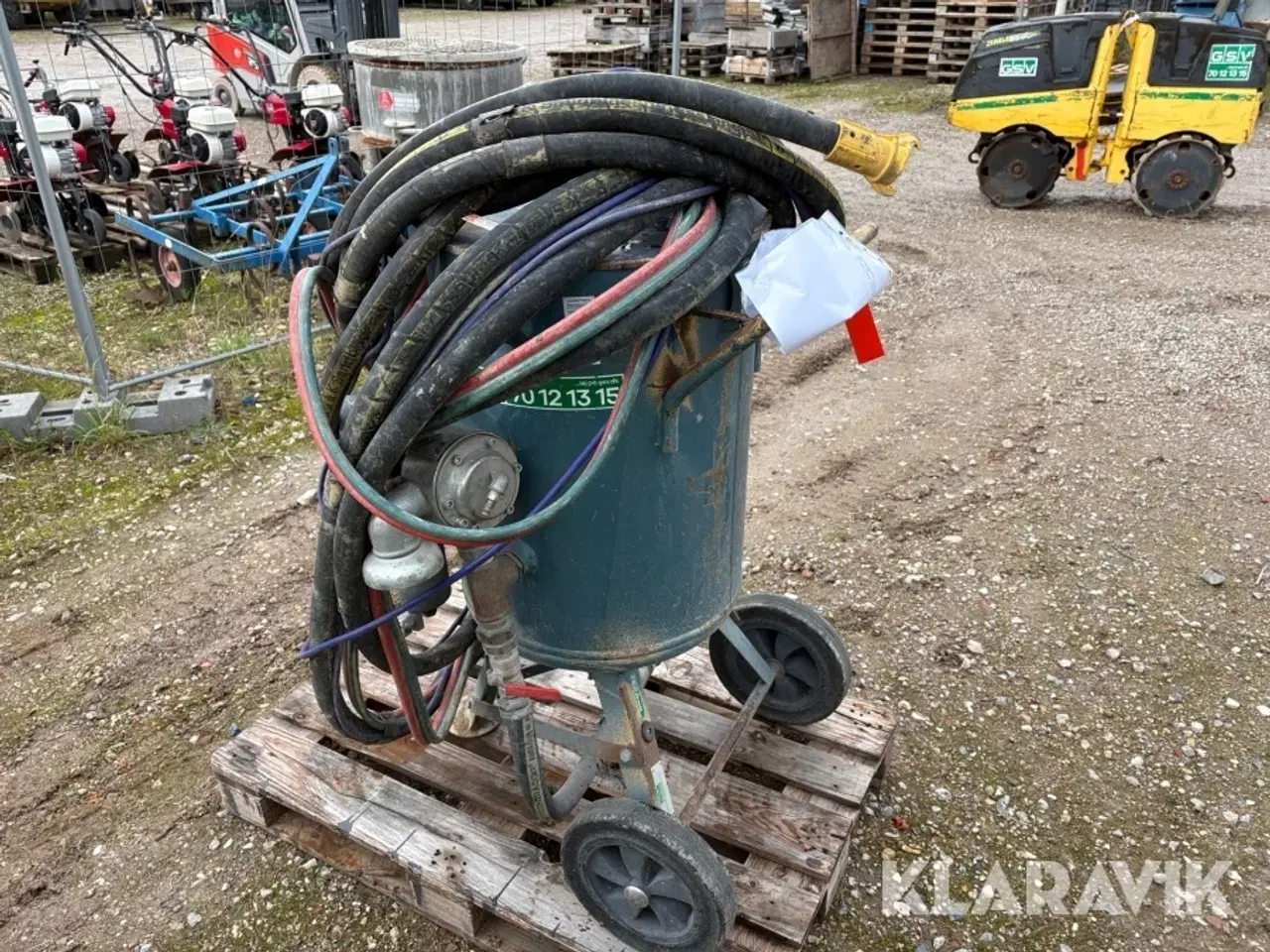 Billede 2 - Sandblæsningsudstyr German Blast 100l 2 styk