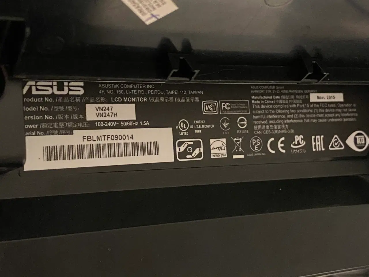 Billede 2 - ASUS computerskærm