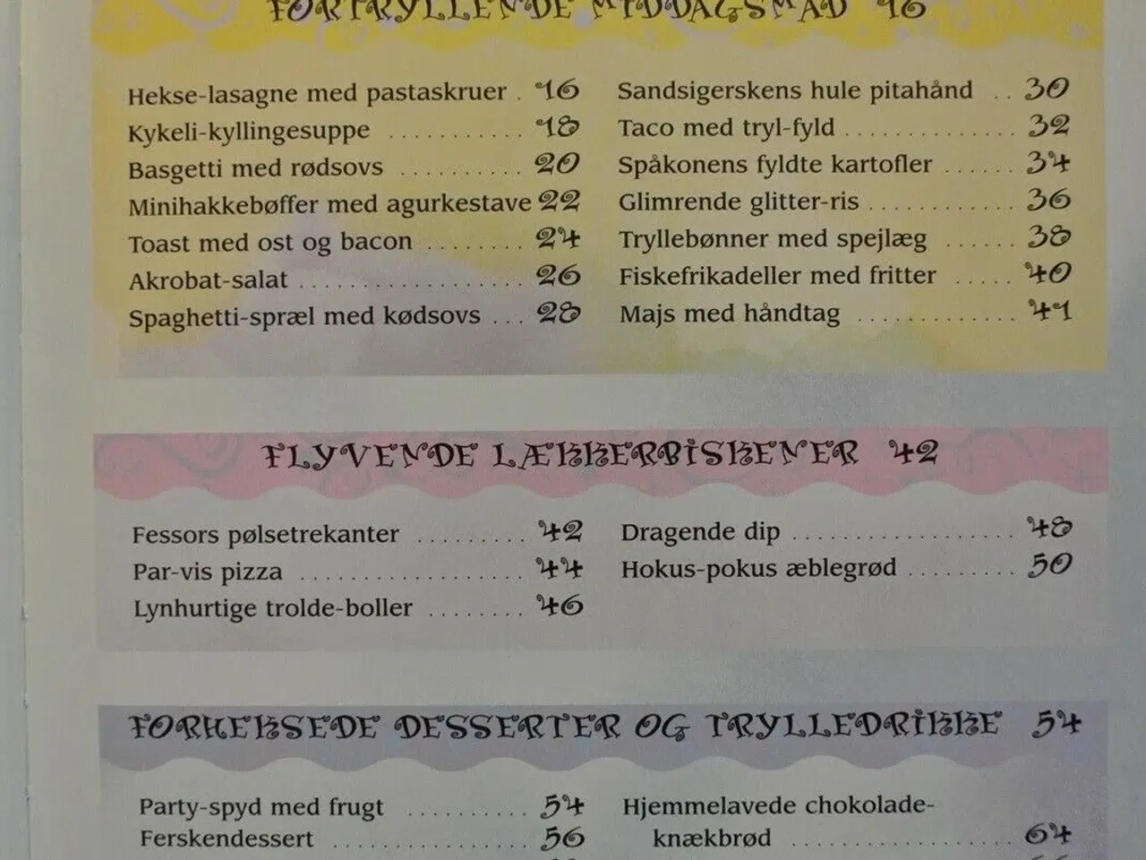 Billede 3 - hokus pokus - den magiske kogebog , af donna bound