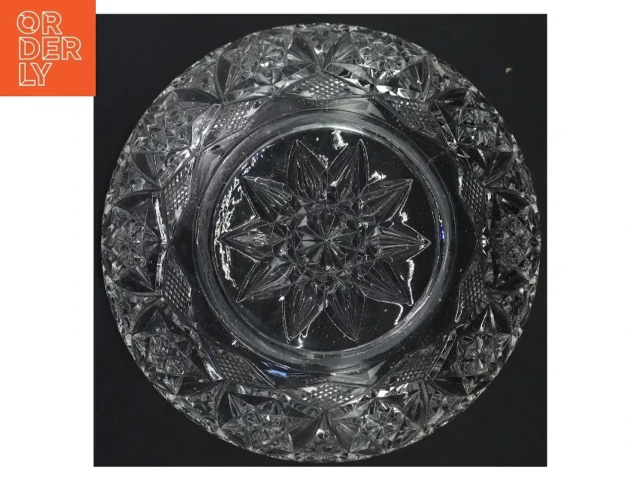 Billede 2 - Krystal skål (str. Ø 23x9 cm)