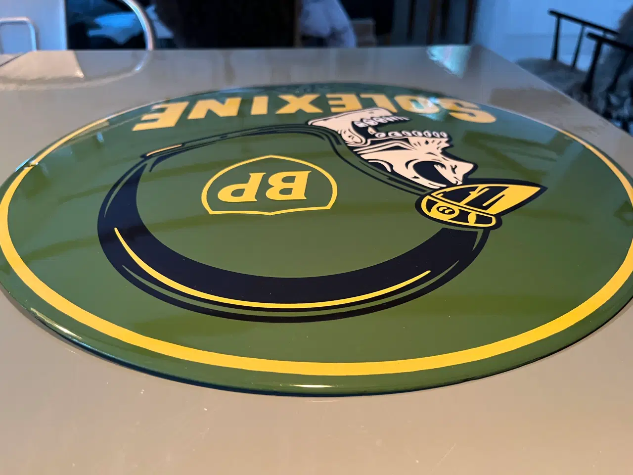 Billede 4 - Emaljeskilt BP Solexine