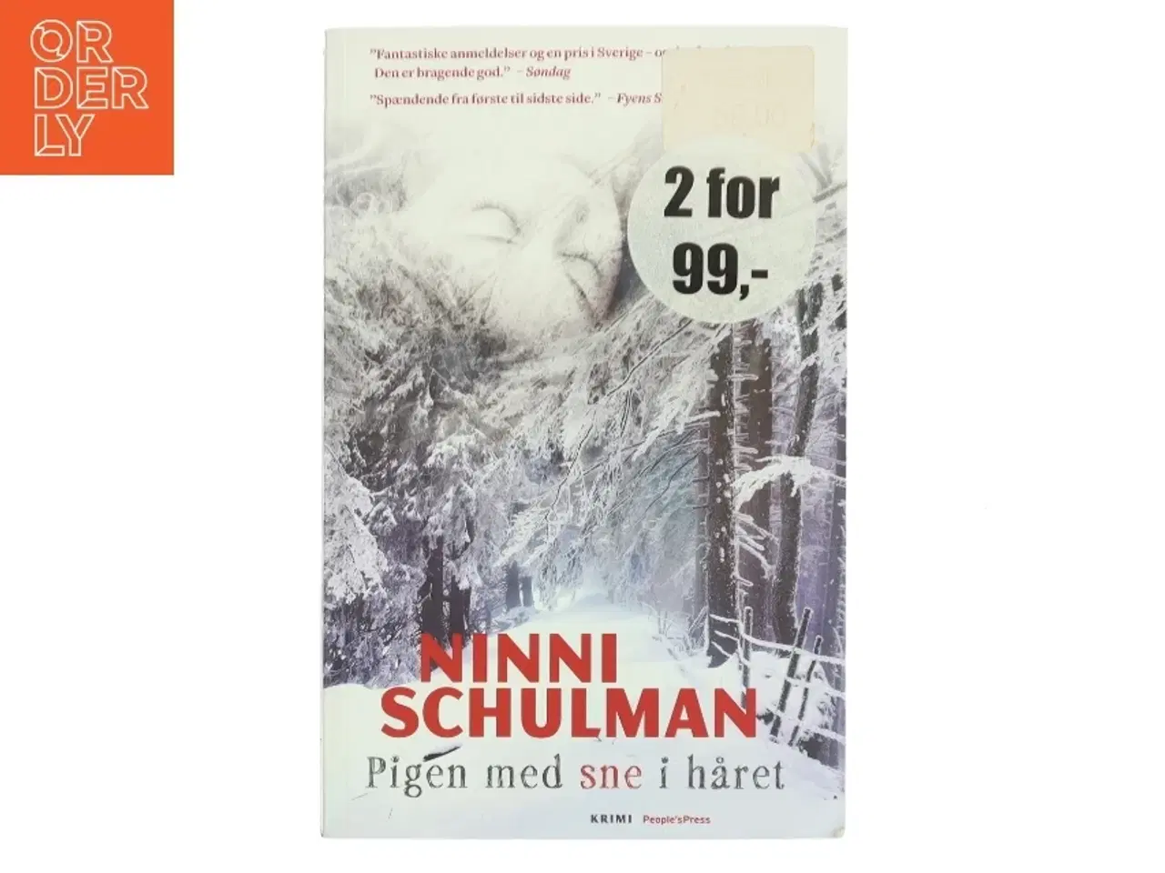 Billede 1 - Pigen med sne i håret af Ninni Schulman (Bog)