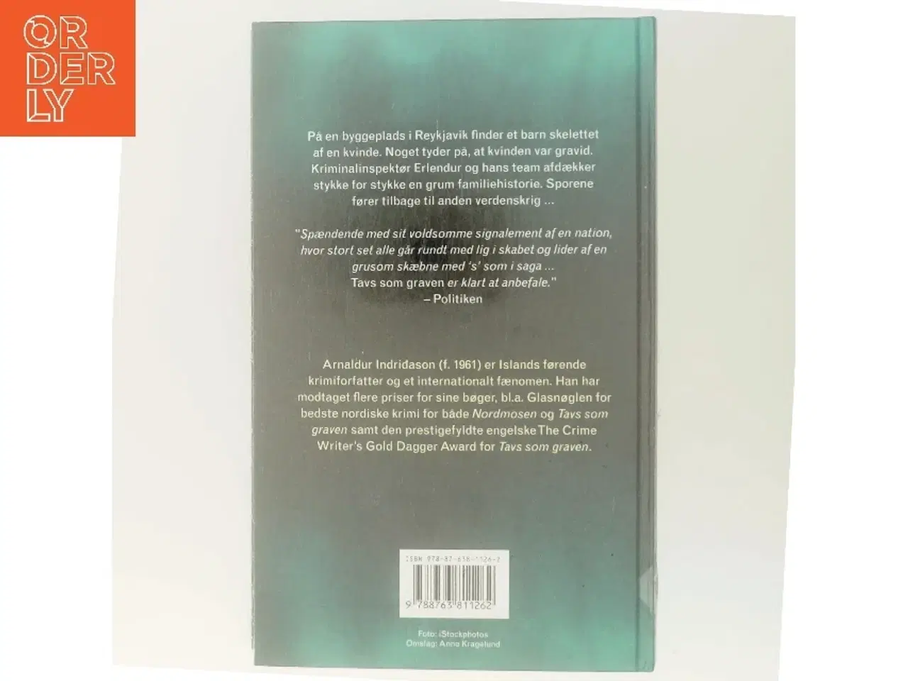 Billede 3 - Tavs Som Graven af Arnaldur Indridason (Bog)