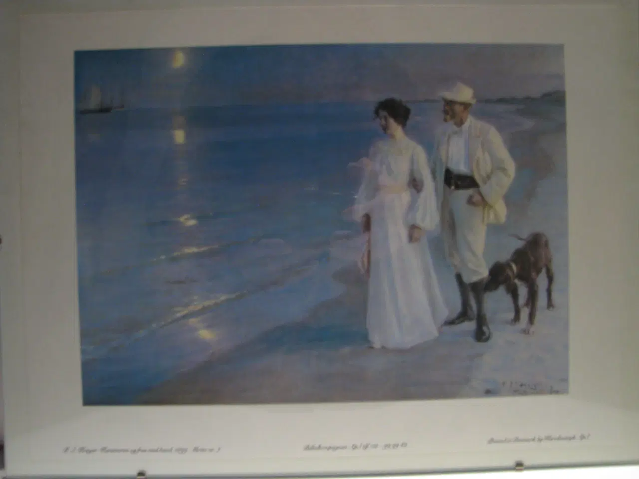 Billede 3 - P.S.Krøjer tryk af SKAGENSBILLEDER