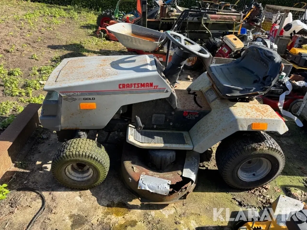 Billede 10 - Græsslåmaskine Craftsmann 2 15hp OHV