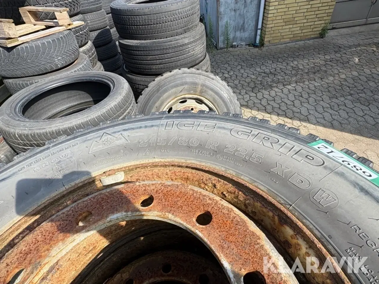 Billede 12 - Dæk til Lastbil Michelin Ice Grip