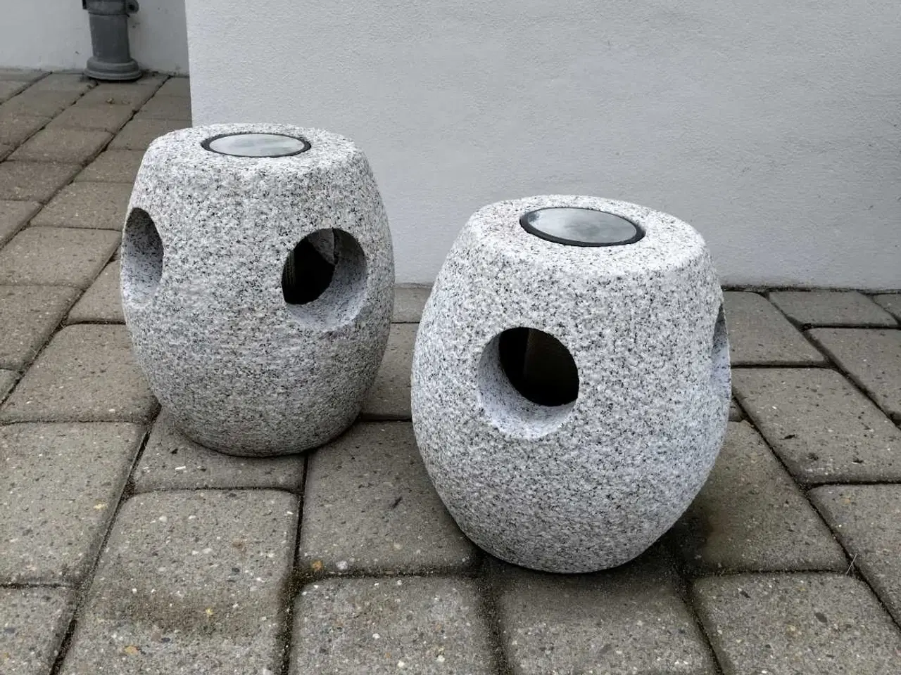 Billede 2 - Granit solceller lampe 