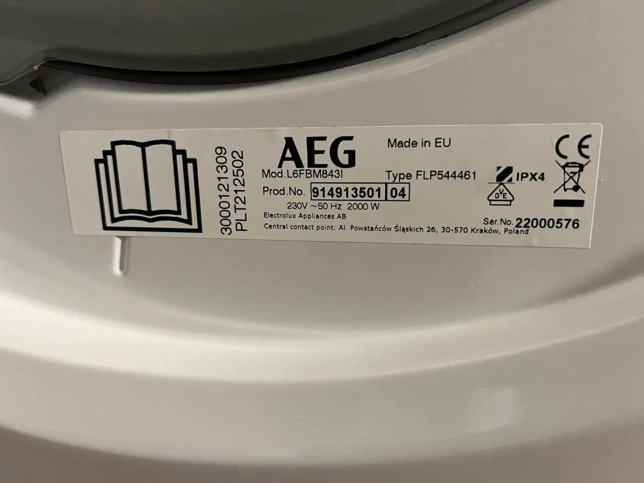 Billede 3 - AEG vaskemaskine