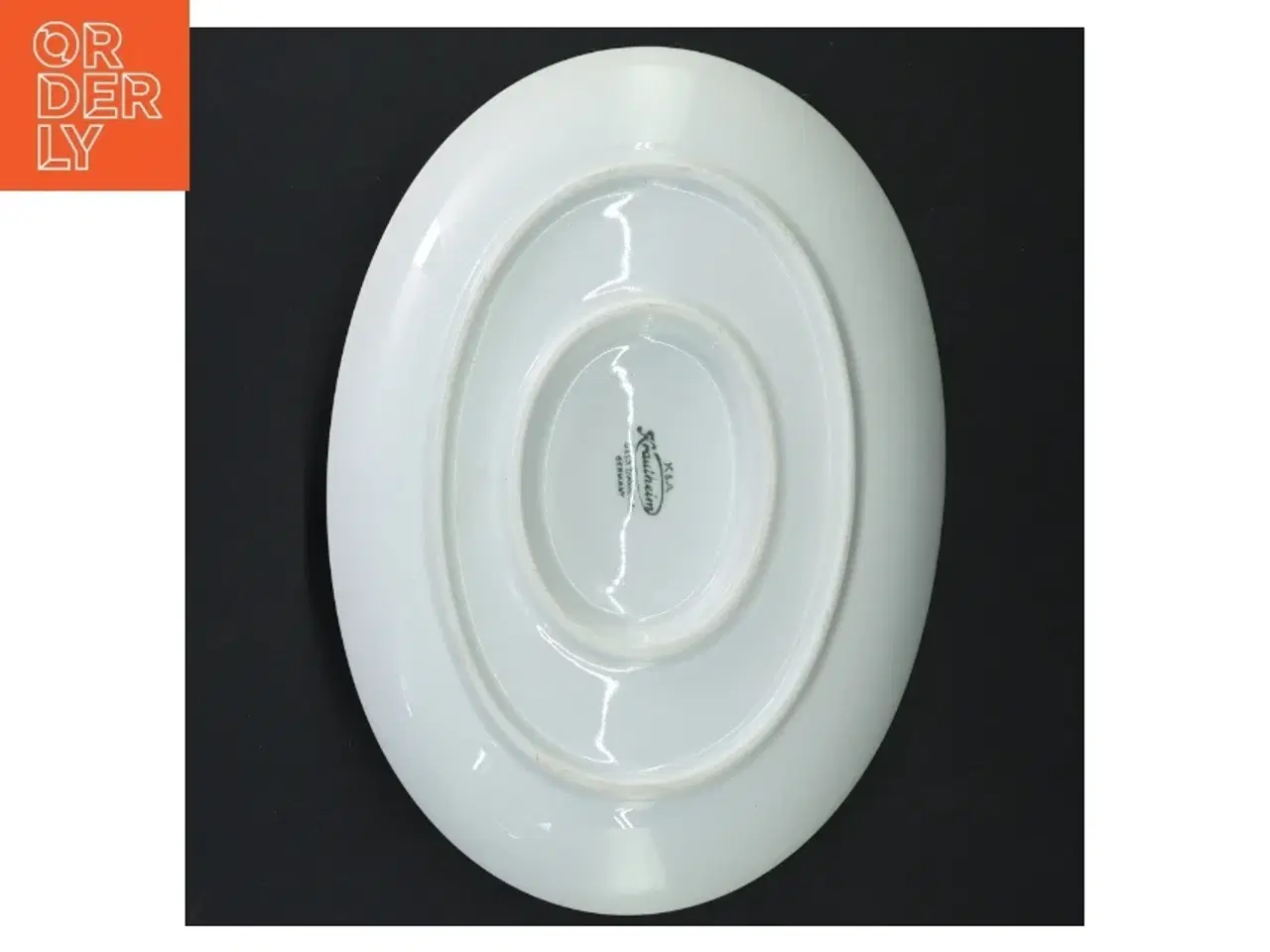 Billede 2 - Sovaeskål med blomstermotiv fra Kahla Germany (str. 21 cm)