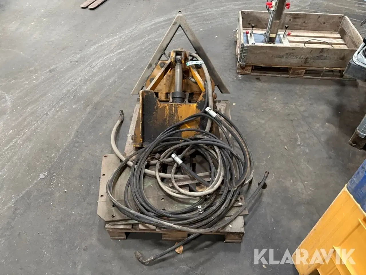 Billede 2 - Frontlift til minitraktor/hydraulisk aggregat