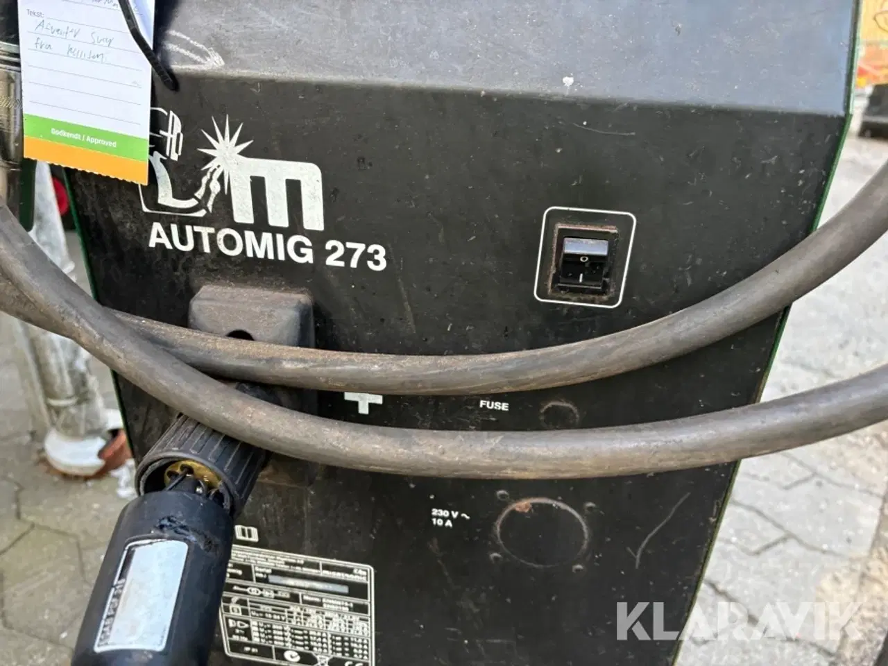 Billede 10 - Svejsemaskine Migatronic Automig 273
