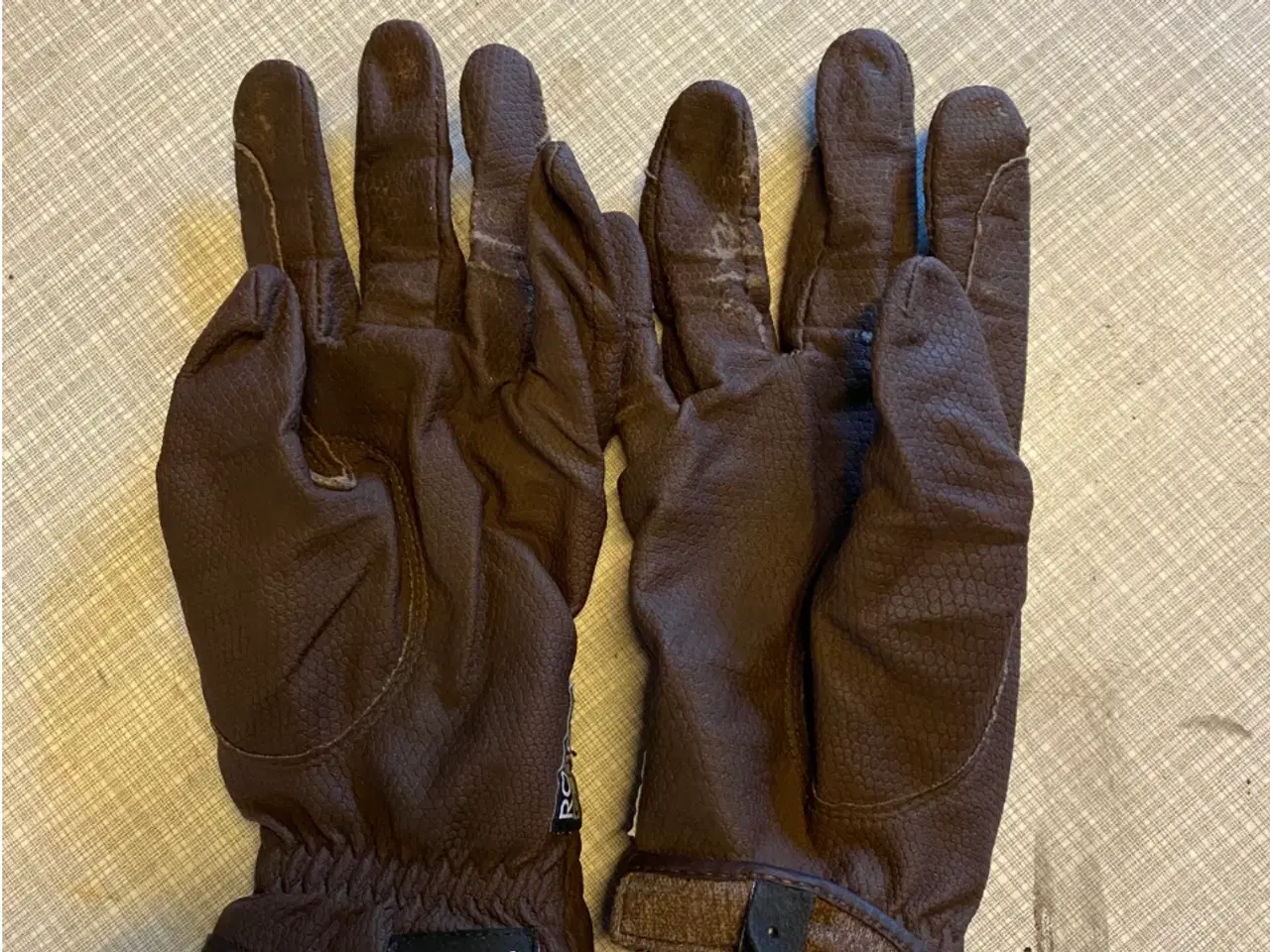 Billede 1 - Super fine læderhandsker i brun 