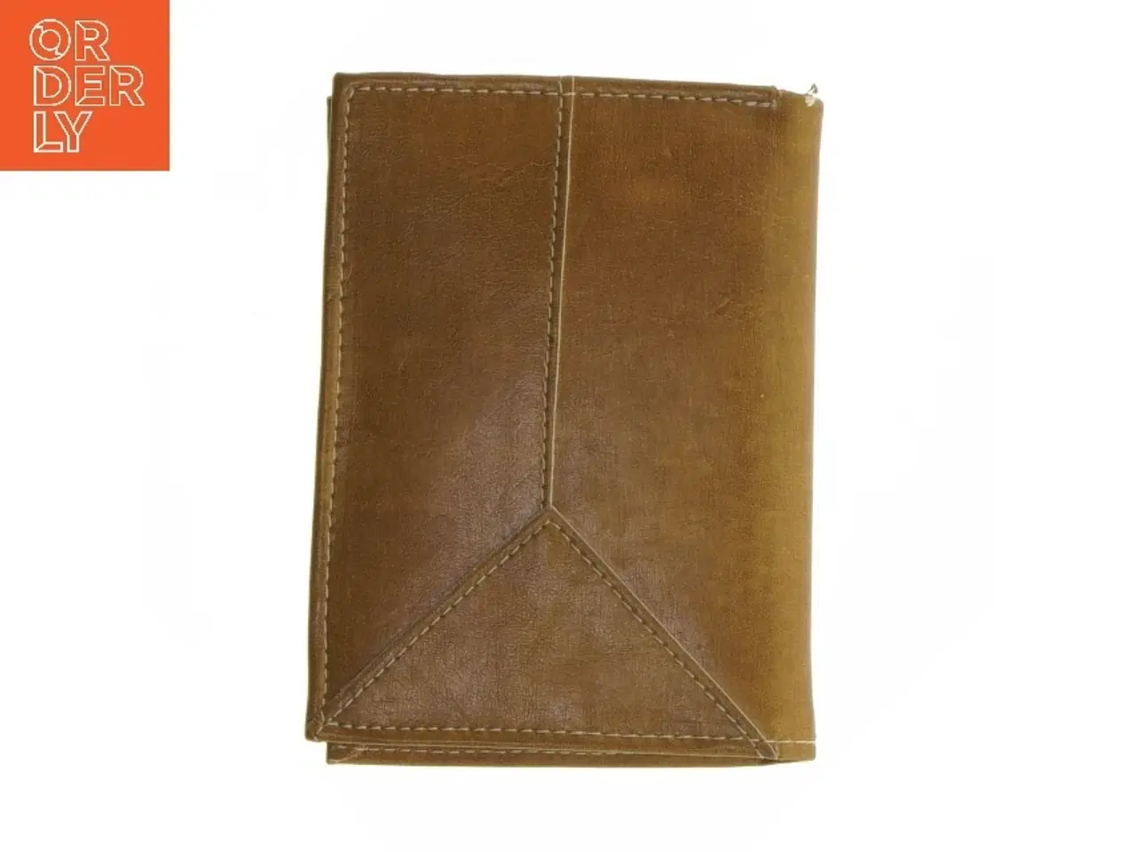 Billede 6 - Brun læderpung (str. 13,5 x 10 cm)