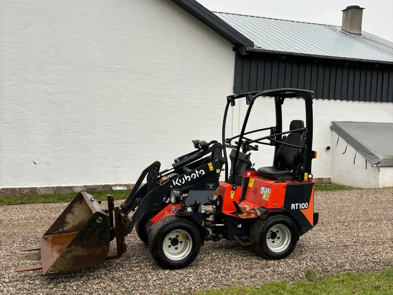 Billede 4 - Kubota RT 100 Minilæsser