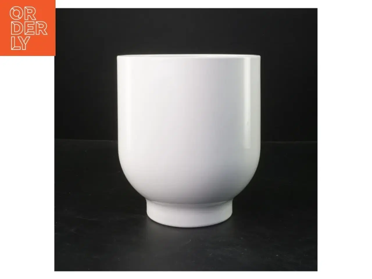 Billede 1 - Hvid krukke fra IKEA (str. Ø 15 cm)