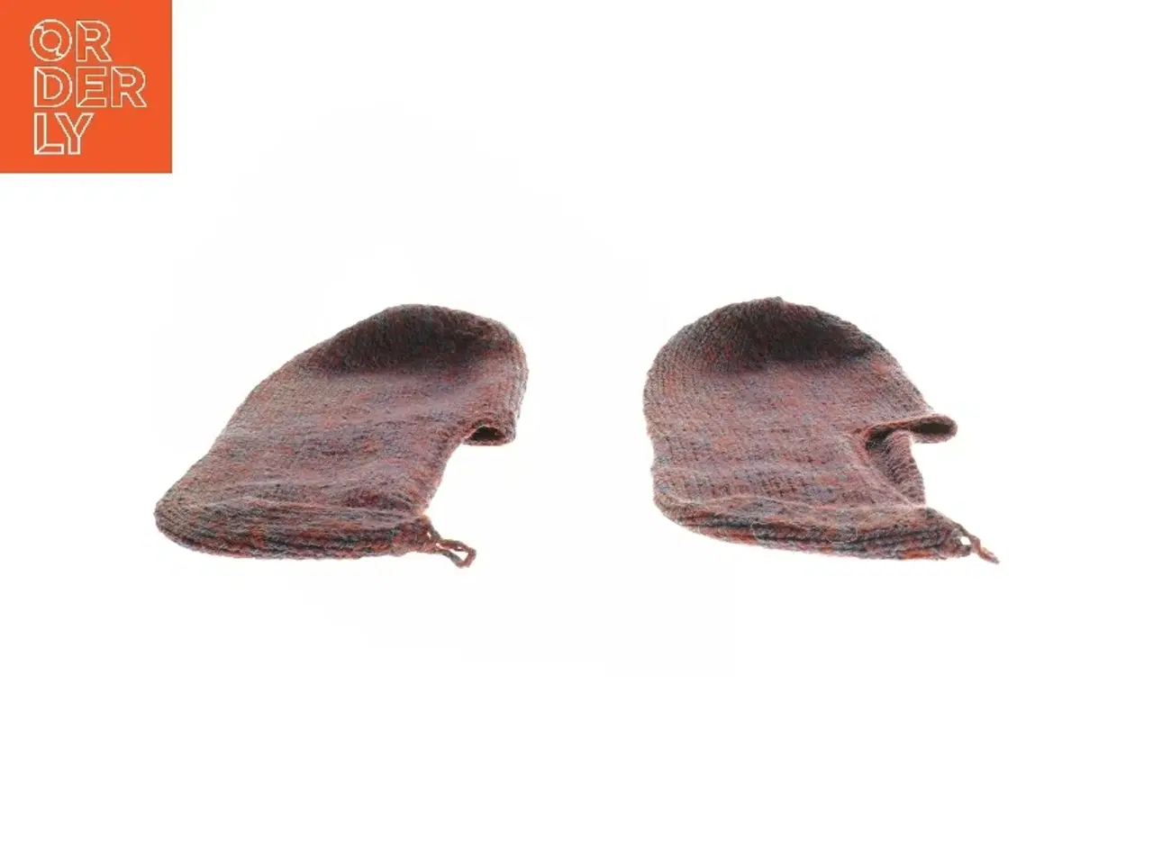 Billede 2 - Strikkede hjemmesko (str. 25 cm)