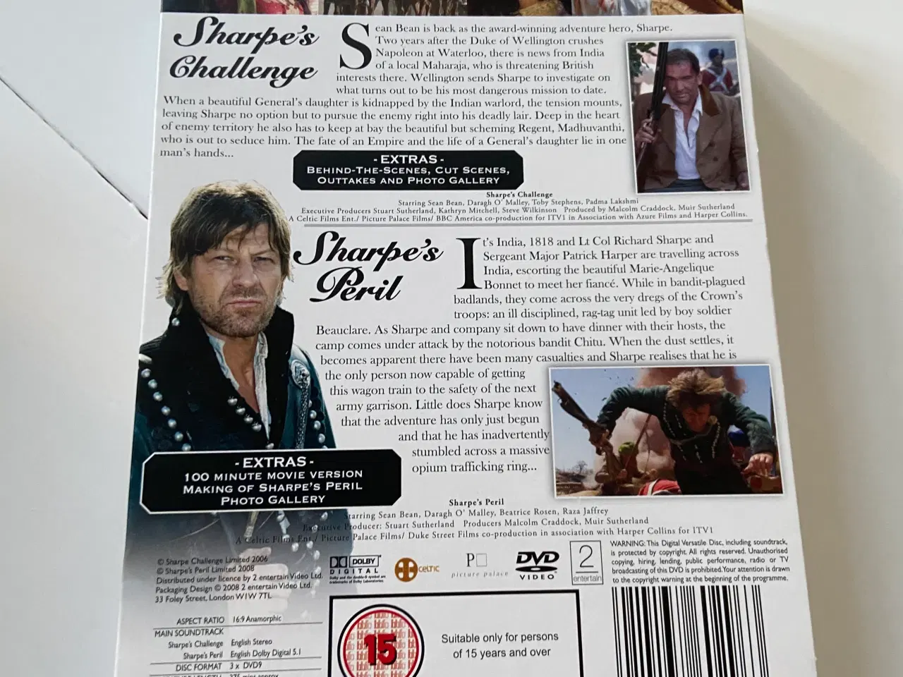 Billede 2 - Sharpe med Sean Bean