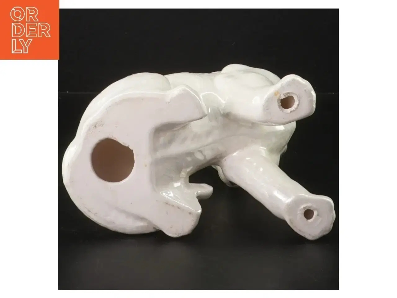 Billede 3 - Keramik kat figur (str. 17x17x10 cm)