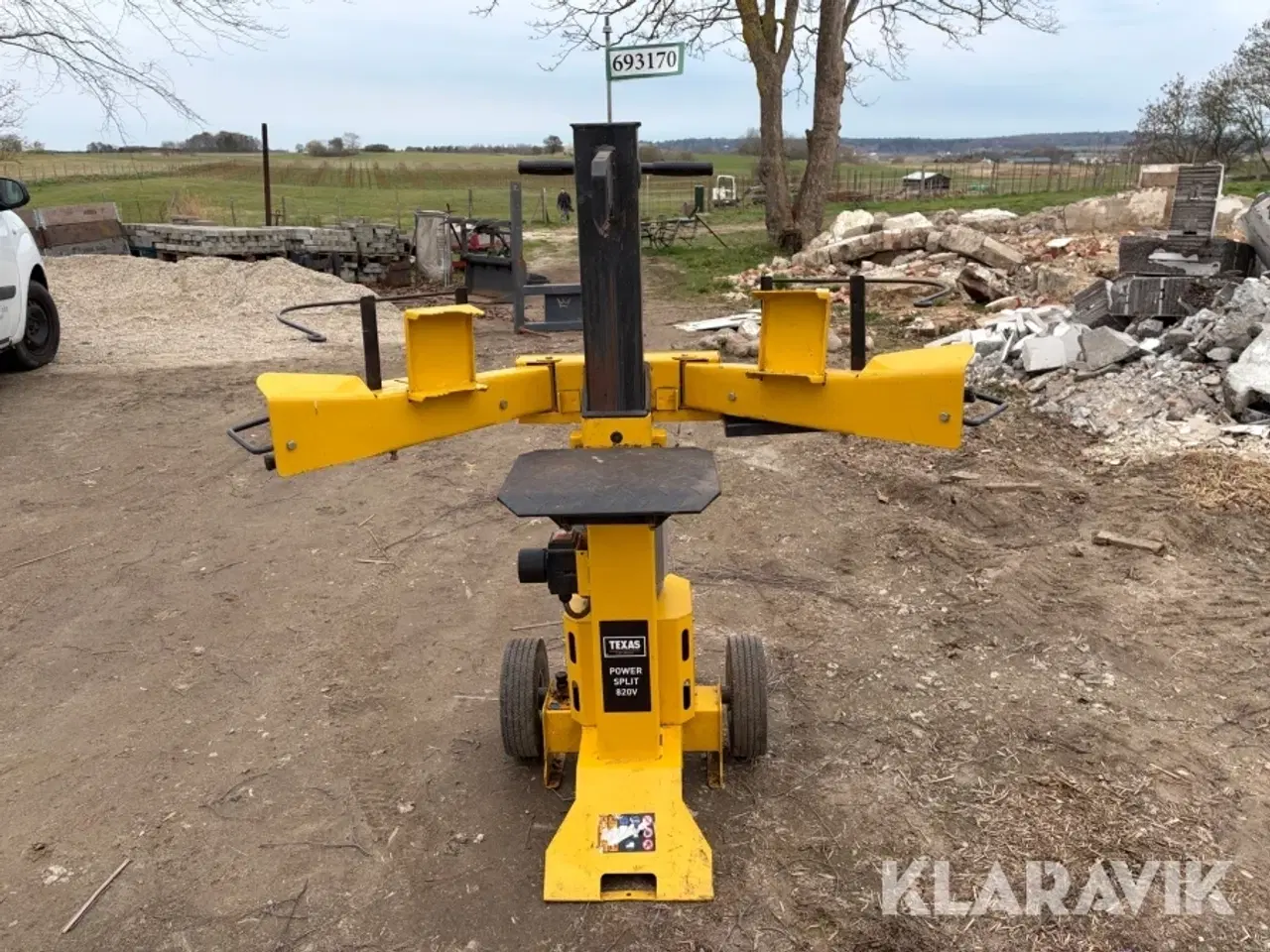 Billede 2 - Brændekløver Texas Power Split 820V - 8 tons