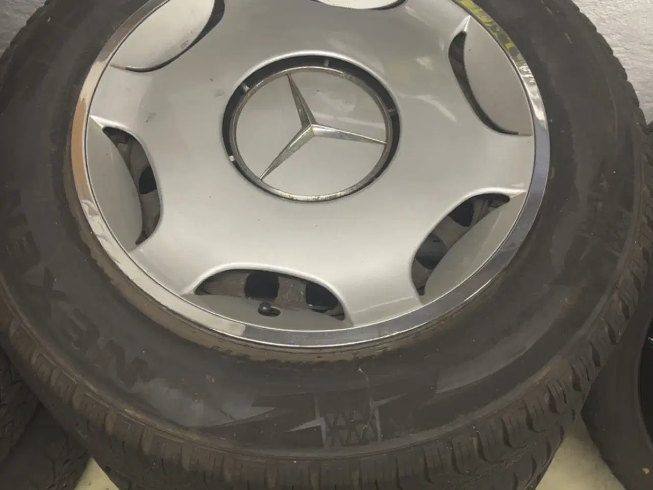 Billede 1 - Mercedes W124 Originale Vinterhjul