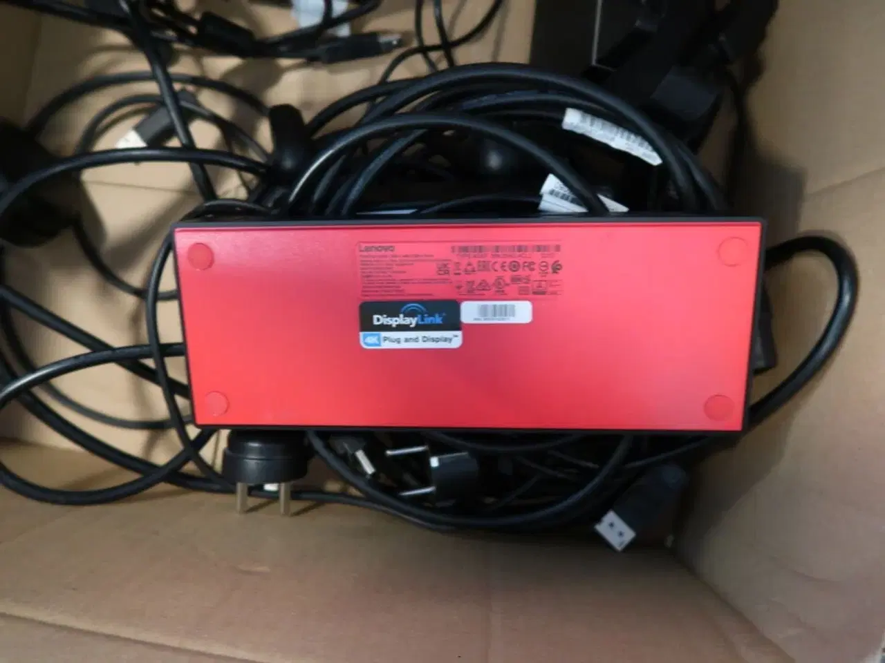 Billede 4 - Tastatur, rollermouse, dockingstation LENOVO samt headset JABRA