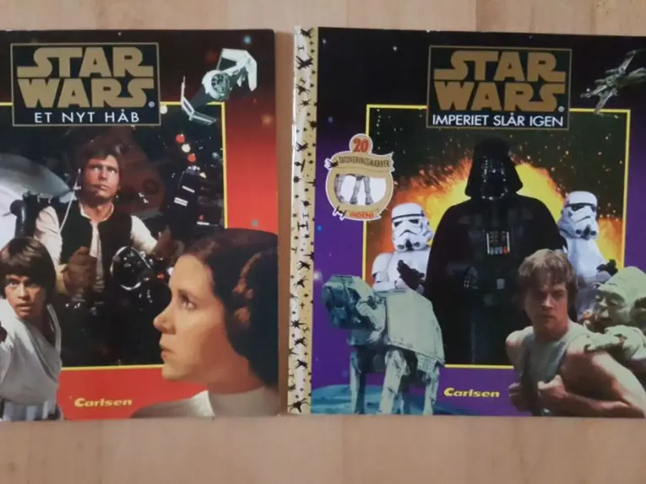 Billede 1 - Star Wars klistermærkebog mm.