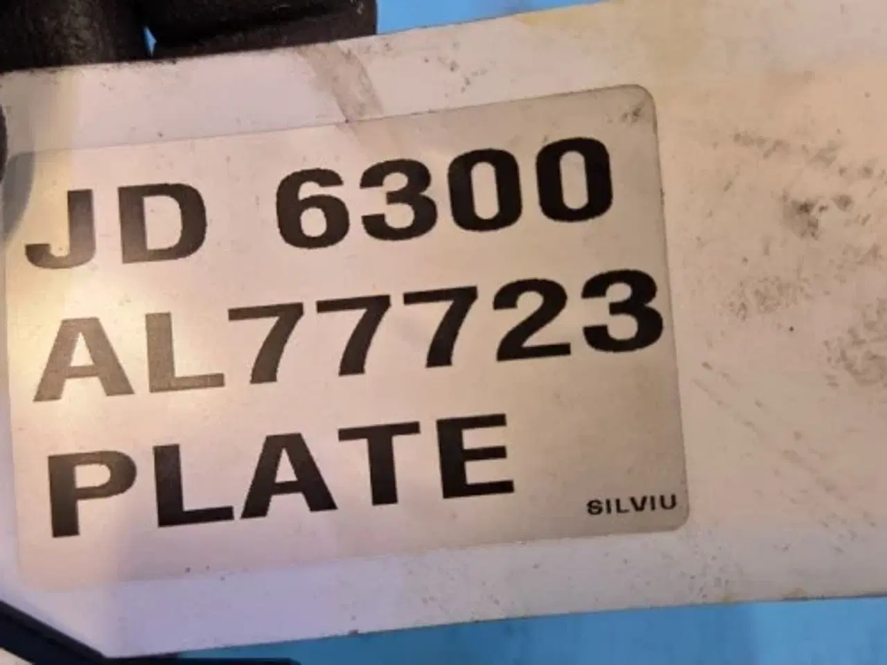Billede 11 - John Deere 6300 Plade AL77723