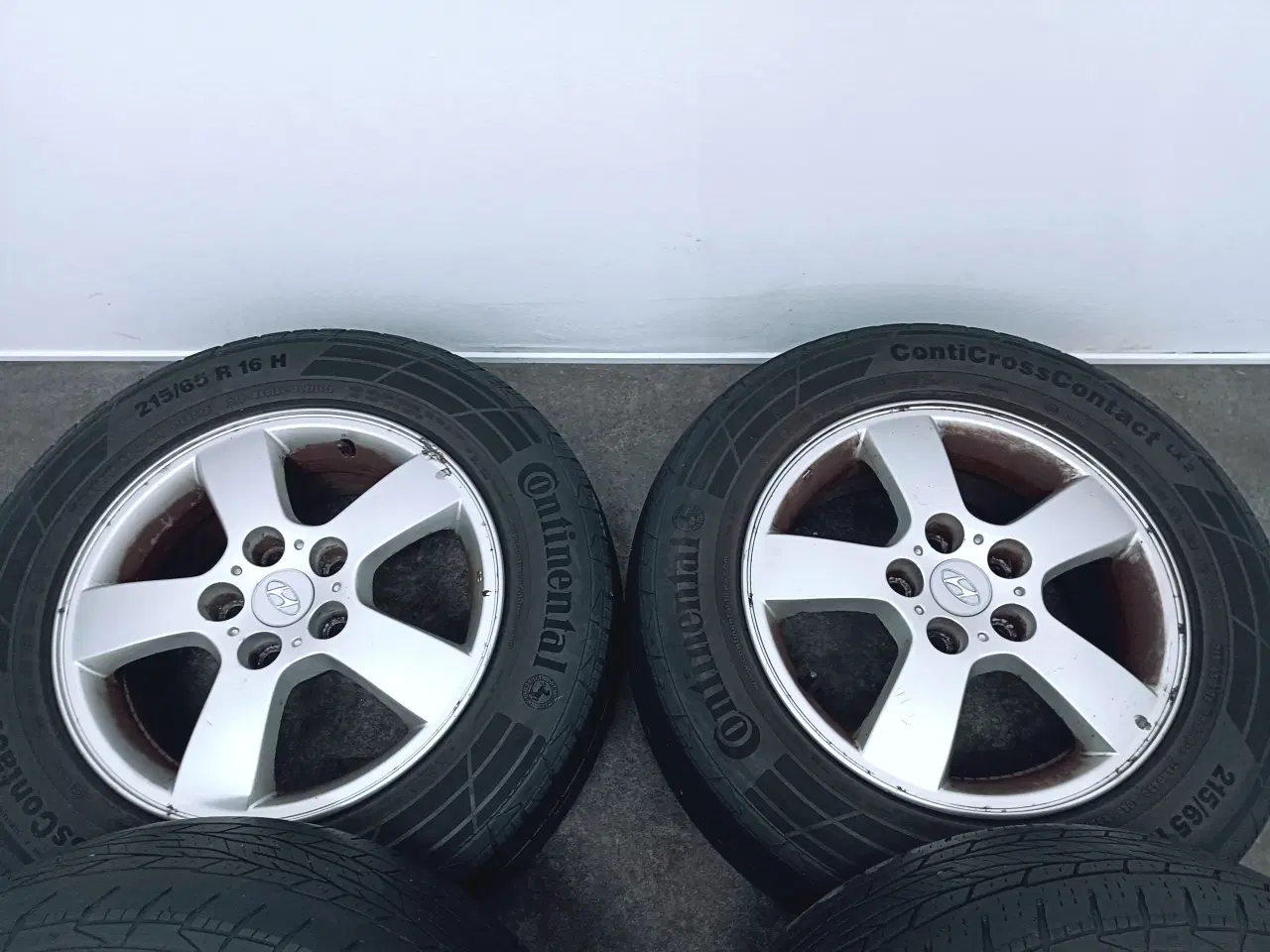 Billede 4 - 5x114,3 16" ET46 nav 67,1ø Hyundai fælge