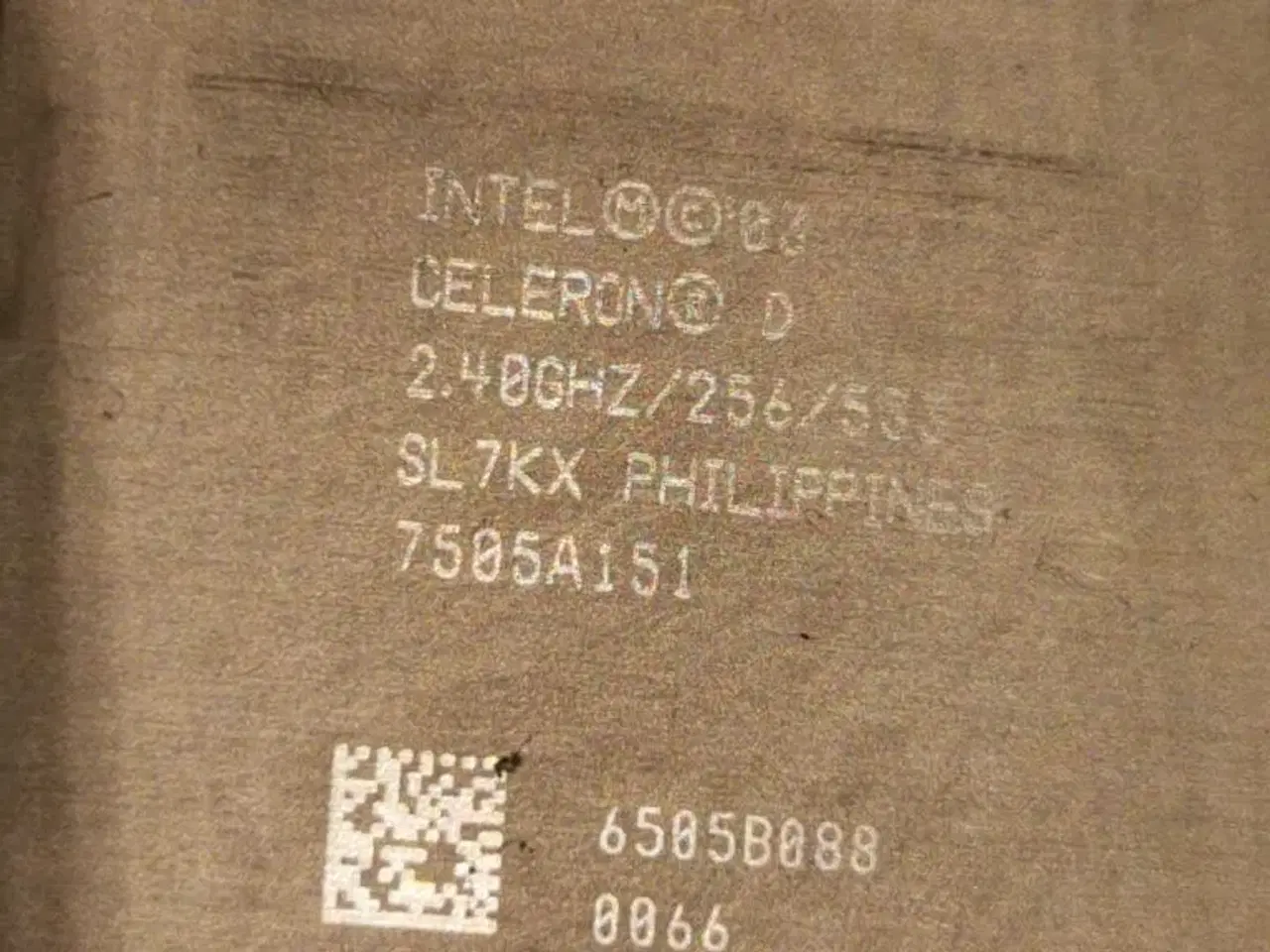 Billede 2 - 5 stk Intel celeron cpuer socket pga478