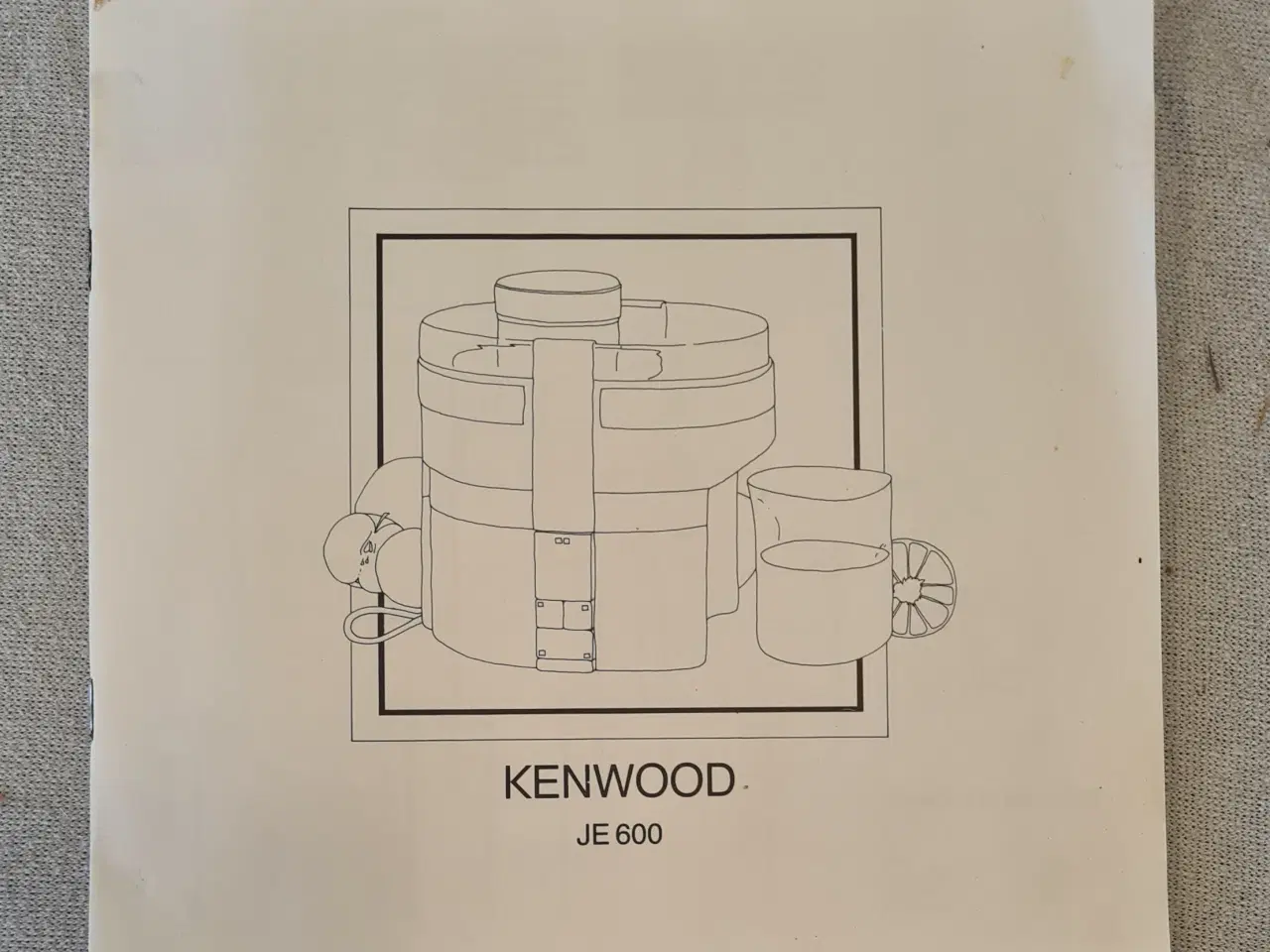Billede 5 - Kenwood JE 600 Juicemaskine