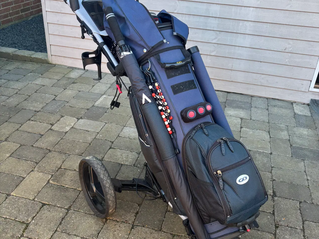 Billede 1 - Golfvogn med udstyr