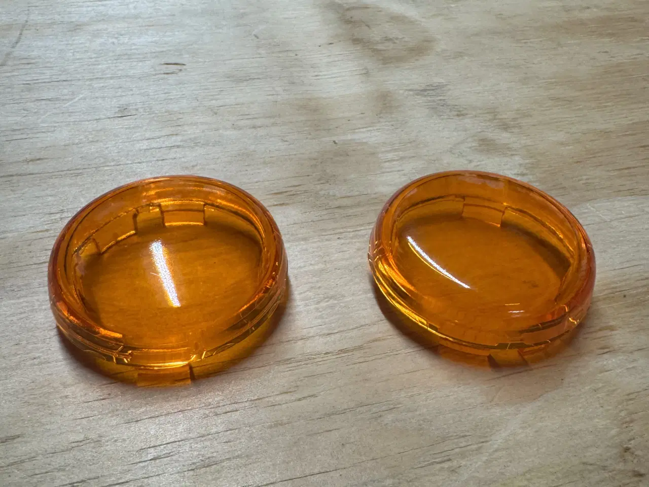 Billede 2 - Blinklys glas Harley Davidson