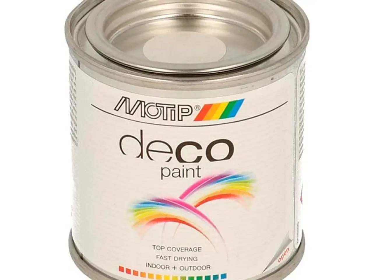 Billede 1 - Motip Deco Ral 9010 Glans Hvid 100ml dåse