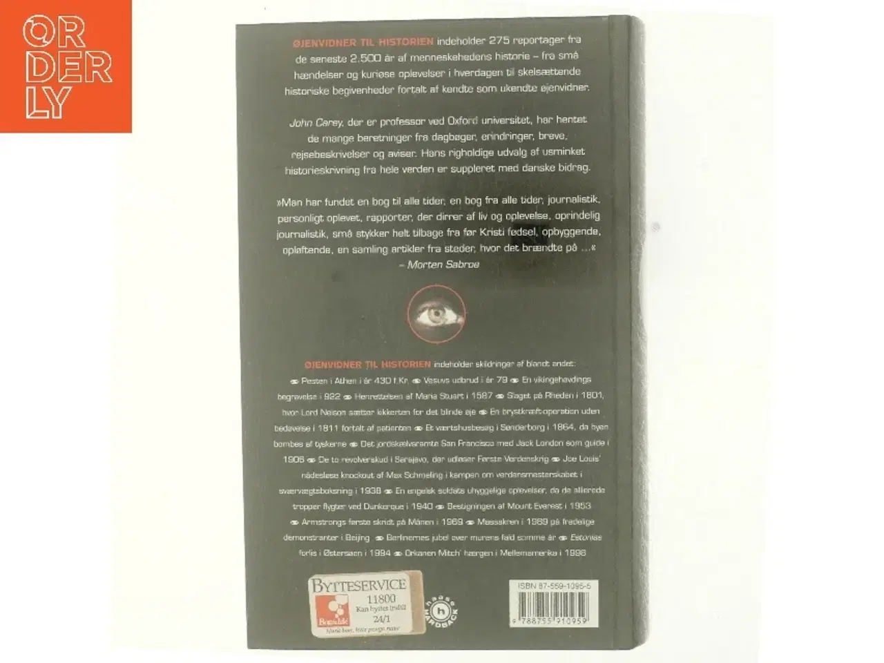 Billede 3 - Øjenvidner til historien af John Carey (Bog)